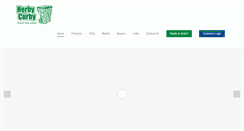 Desktop Screenshot of herbycurby.com